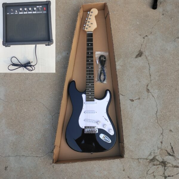 Electric Guitar with Electric Guitar Speaker